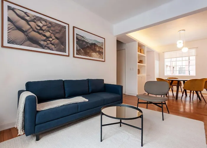 Apartamento Breezy 2br In Polanco México DF